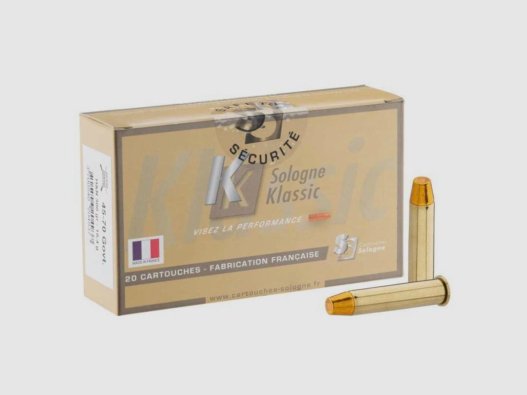 Sologne .45-70 Govt H&N TFN 300 gr / 19,4 g - Sologne .45-70 GVT FN 300 gr / 19,4 g, immagine 6 di 10
