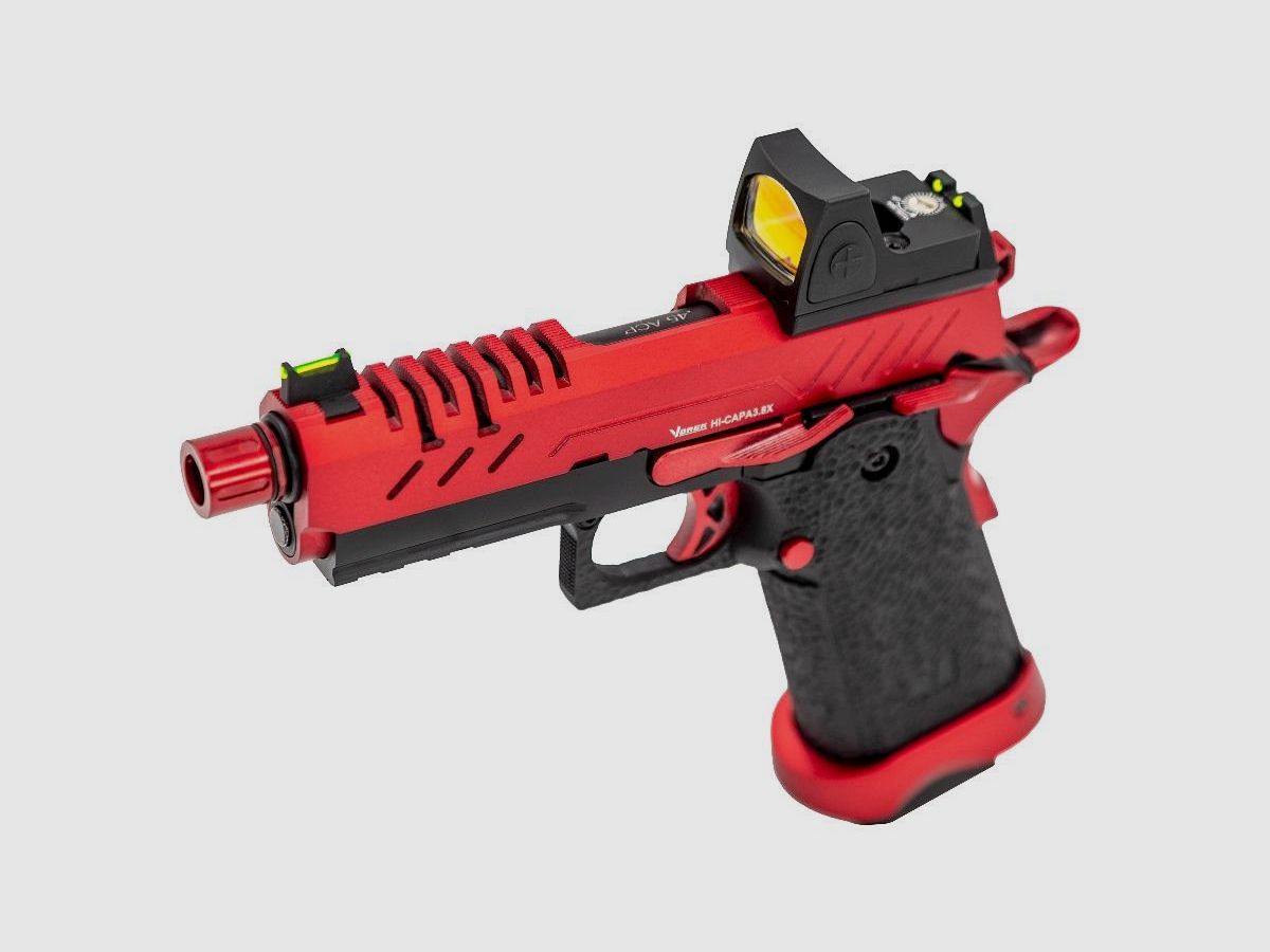 REPLIK GBB GAS VORSK HI-CAPA PRO + BDS SCHWARZ / ROT 1,0J, Bild 1 von 4
