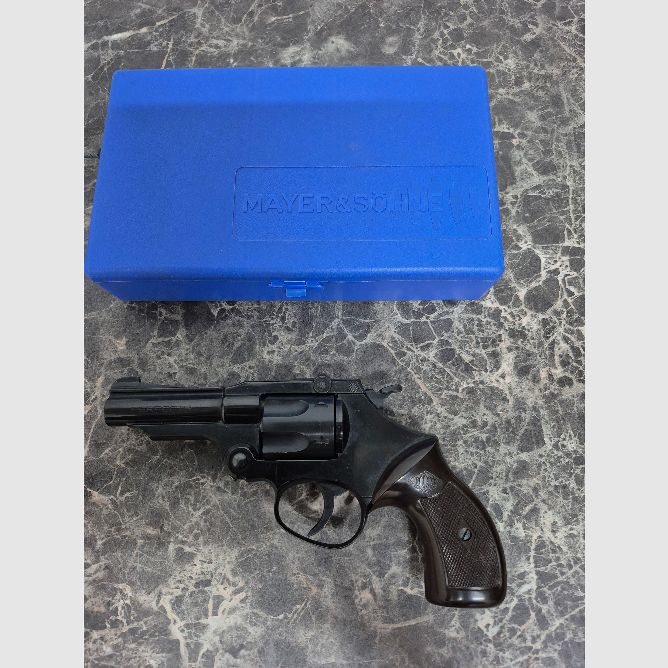 Perfecta Schreckschuss / Gas / Signal / Kipplauf - Revolver, 4 mm