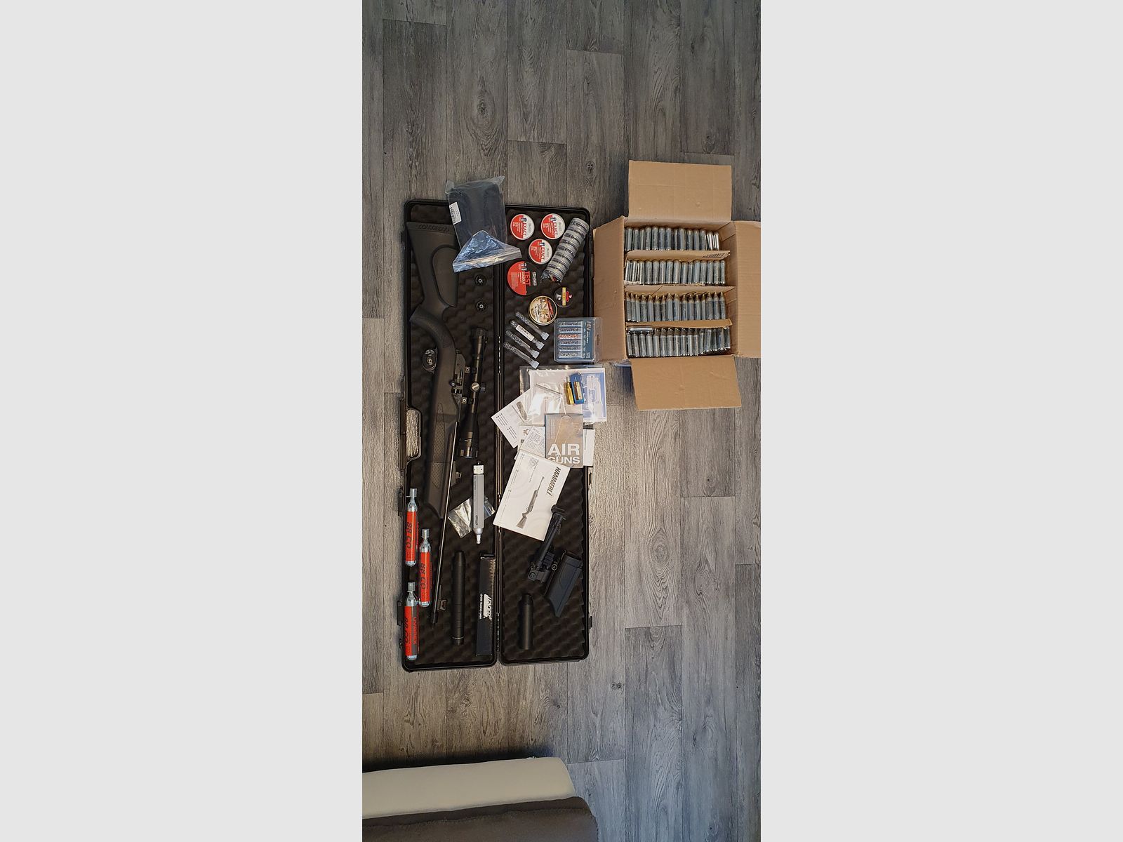 Hämmerli 850 AirMagnum FT 4,5 177 Mega Zubehör!!!