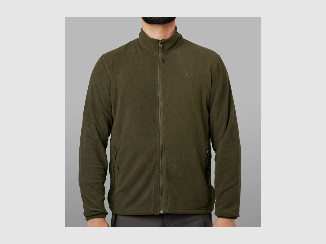 SEELAND BENJAMIN FLEECE JACKET PINE GREEN, image 3 of 6