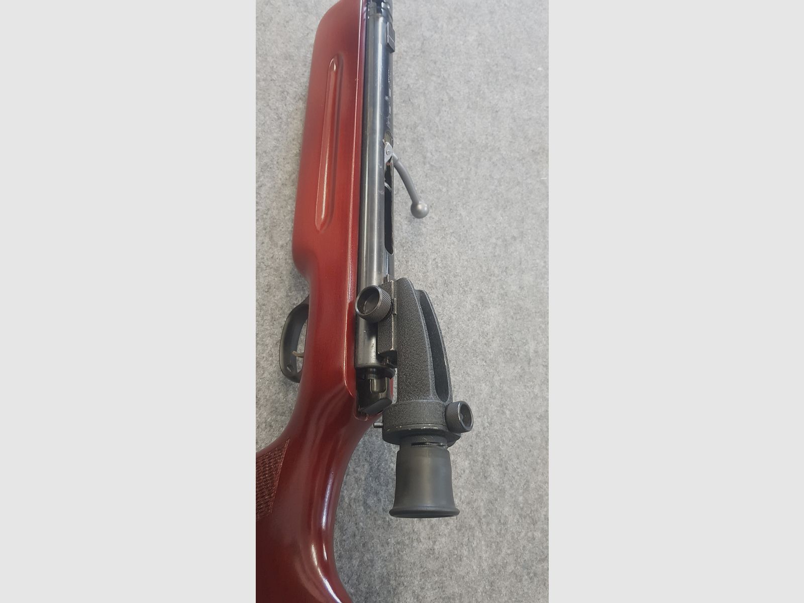 Q1 Schräger Korntunnel Halter Haenel Mod. 311  mit Feinabzug und Diopter Durchlader cal. 4,5mm Diabolo