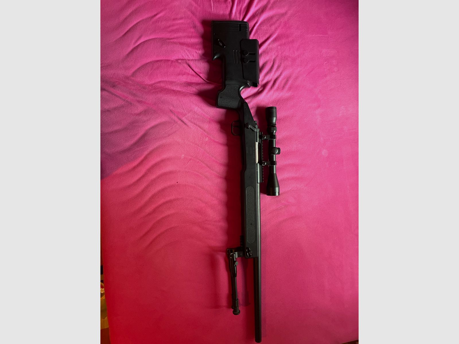 Evolution M40 Bolt Action Snipergewehr Springer 6mm BB schwarz, Bild 1 von 3