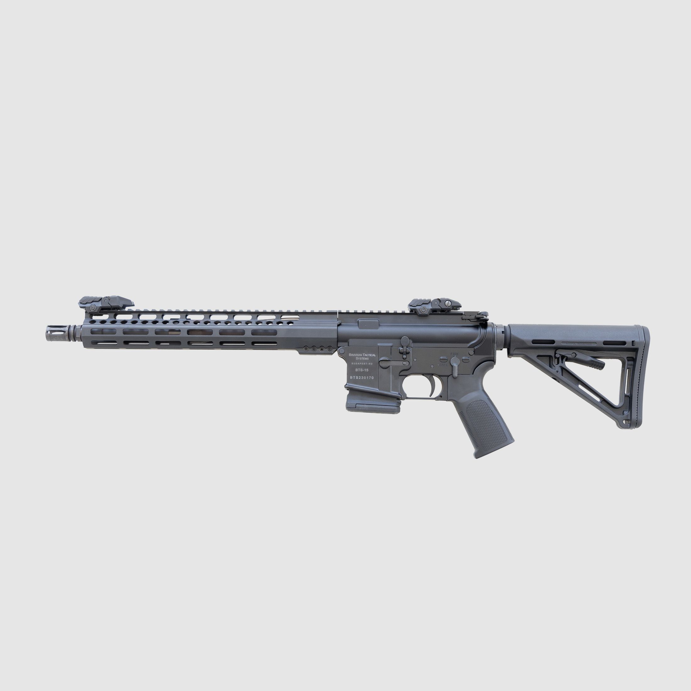 Bavarian Tactical Systems	 BTS-15 (13", .223 Remington)