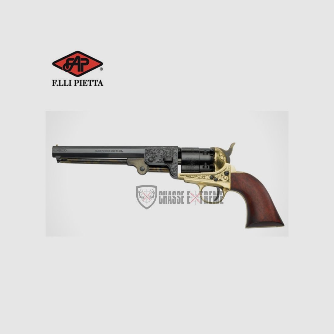 Replica PIETTA 1851 Navy Deluxe Brass Cal. 44 Pn