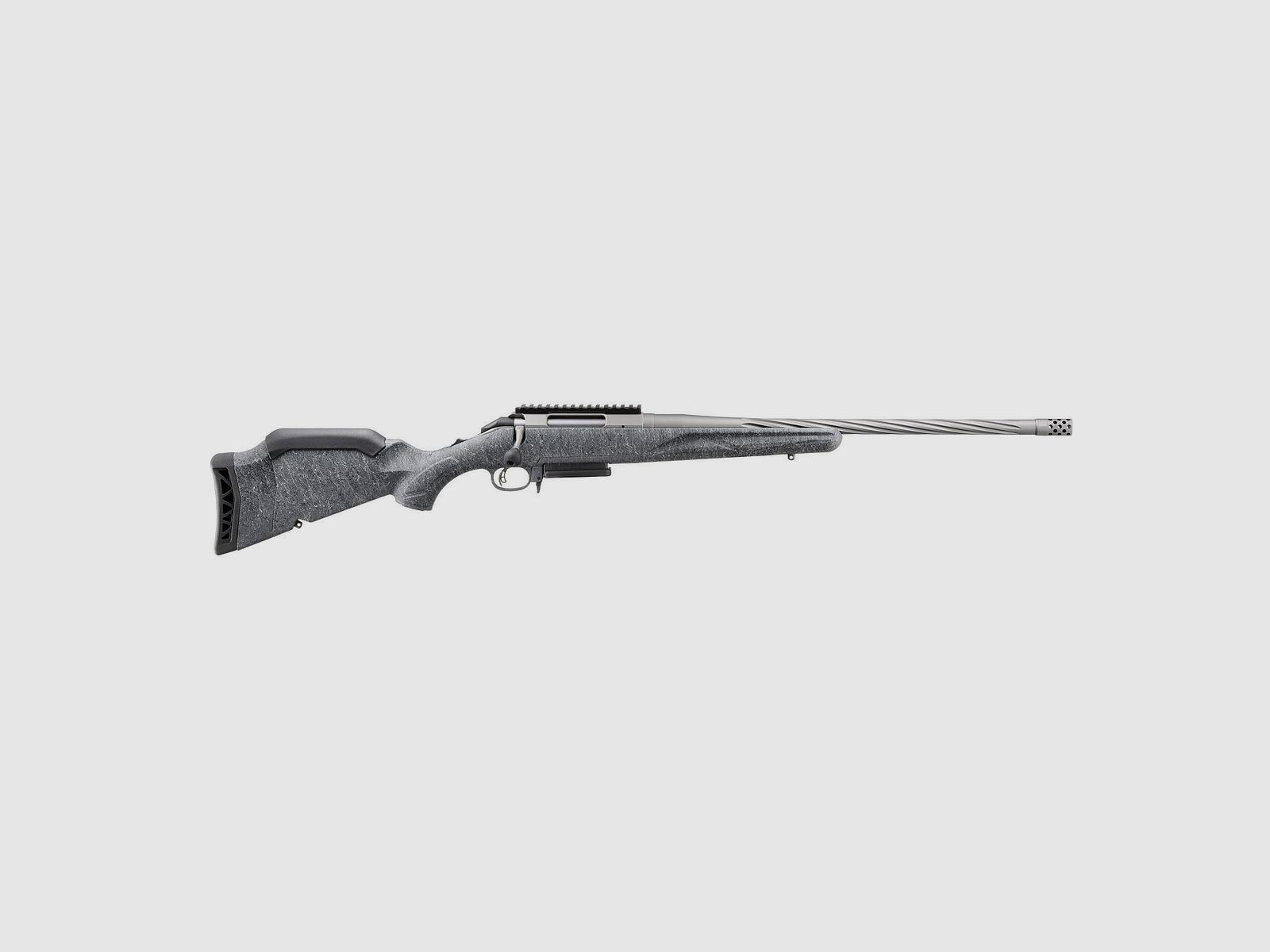 Ruger American Rifle Generatie II, Kal.308 Win., LL 20″, MG 5/8″-24, Grijs, afbeelding 2 van 6
