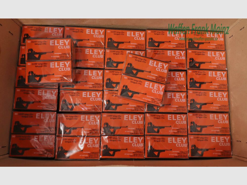 Eley, Espagne munitions à amorce annulaire ''Club'' .22lr