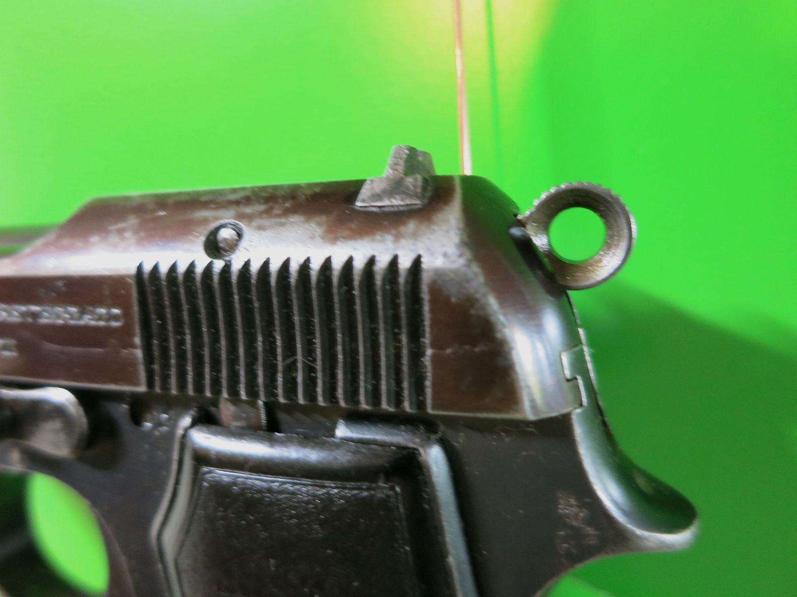 Halbautomatische  Beretta M1934,  9 mm Kurz (380 Auto), Luftwaffe/Heer      #53-