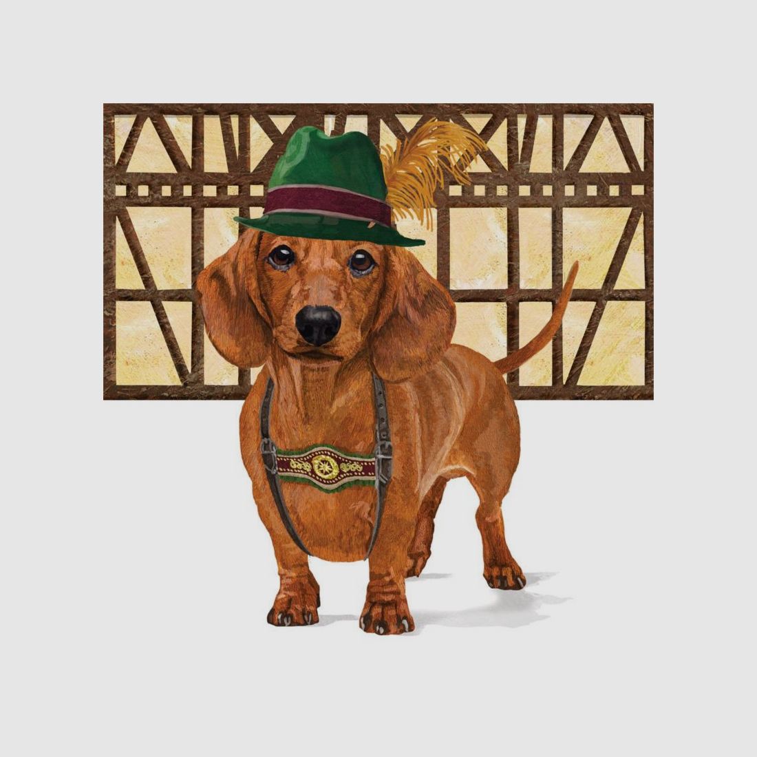 Napkins Dog "Schnitzel", image 2 of 2