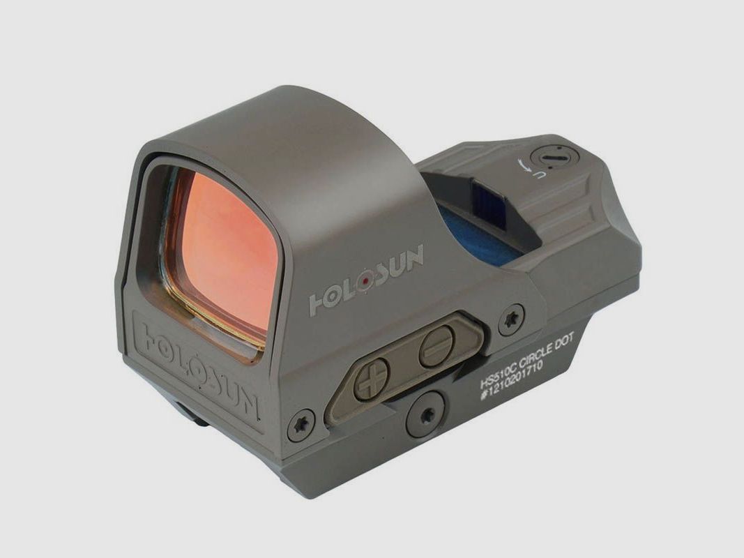 KOLIMATOR HOLOSUN OPEN REFLEX HS510C FDE, zdjęcie 1 z 8