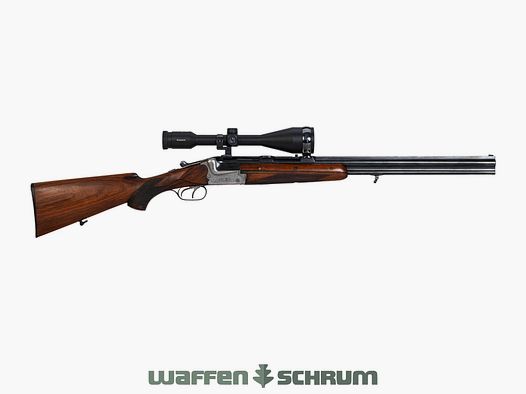 Fortuna Suhl Mod. 210 12/70-7x57R , ZF Swarovski Habicht 3-12x56 Abs. 4 LP, SEM, 2. Lauf .30RBlaser-12/70, Est.-Lauf .22 l.r., Zeiss 8x56