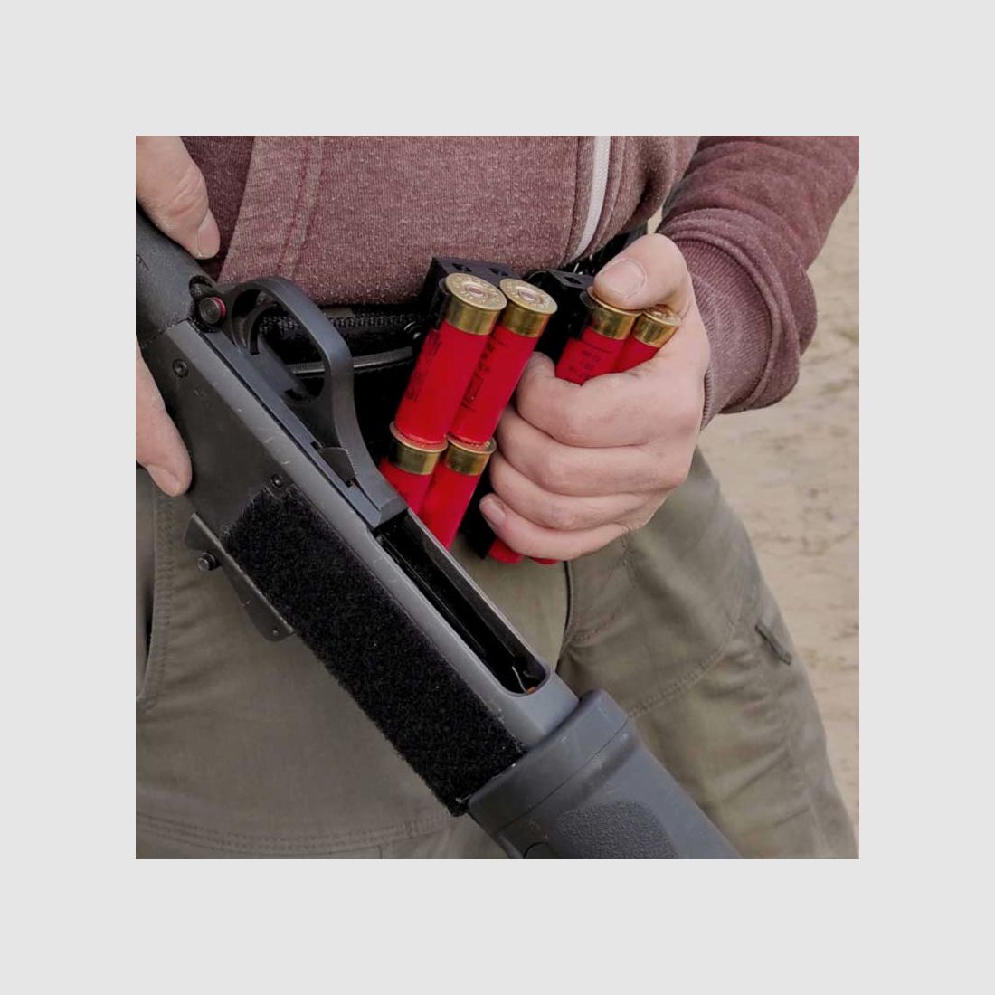 Adjustable IPSC shotgun shell holder: Color black, image 6 of 6