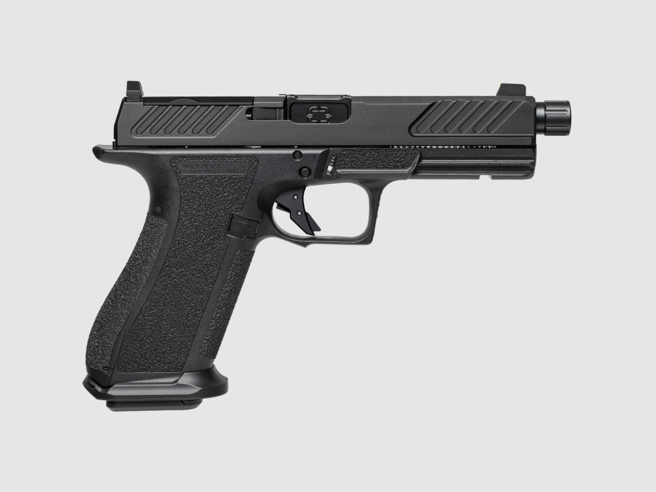 Shadow Systems Pistole DR920 Combat OR, 9mmLuger, 5" Lauf geflutet Schwarz (Gewinde), Tritium, 17+1