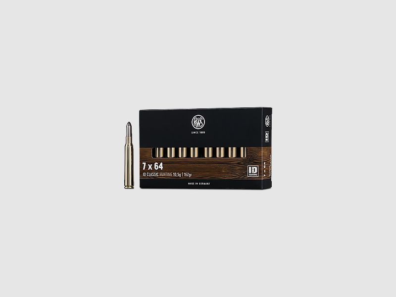 RWS 7x64 ID Classic 10.5g 162gr