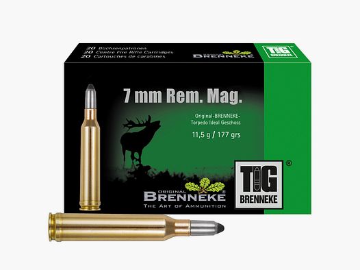 Brenneke 7 mm Rem. Mag. TIG 11,5g/177grs.
