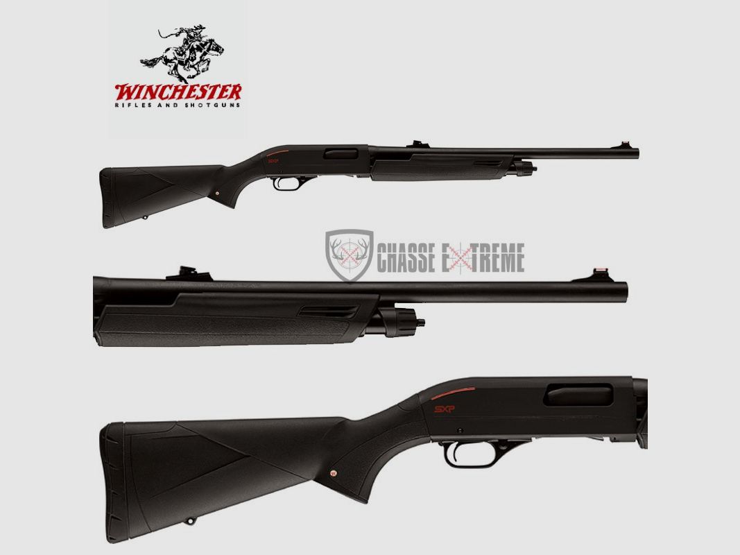 Fucile WINCHESTER Sxp Black Shadow Deer con canna rigata Cal 12 61cm 5+1