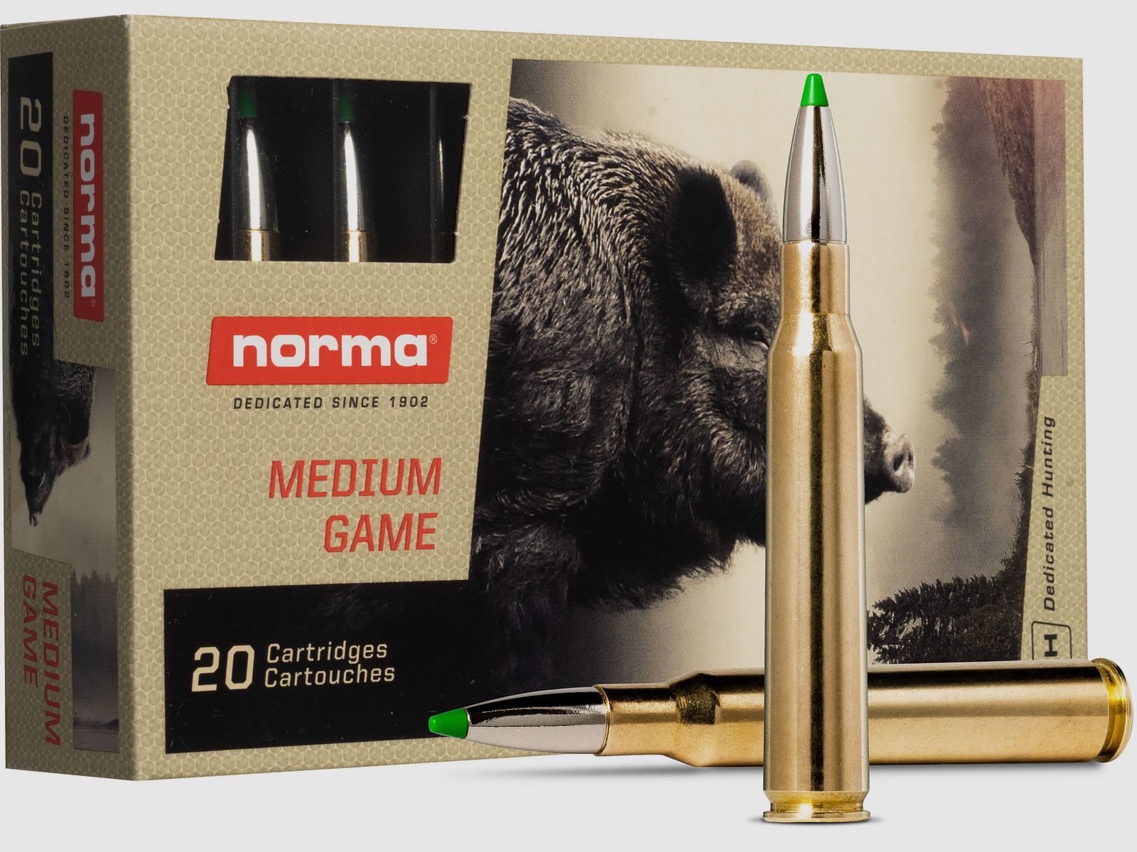 NORMA 7x64 EcoStrike 9,1g Bleifreie Büchsenpatronen