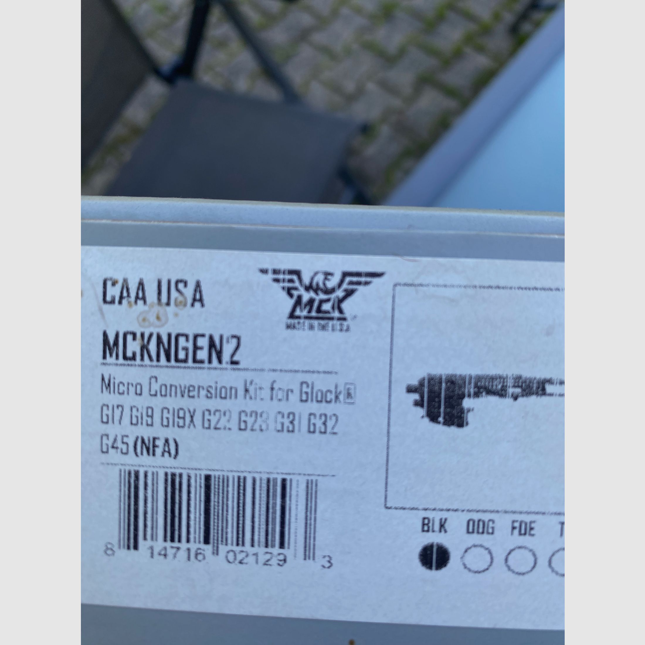 Micro Conversion Kit für Glock