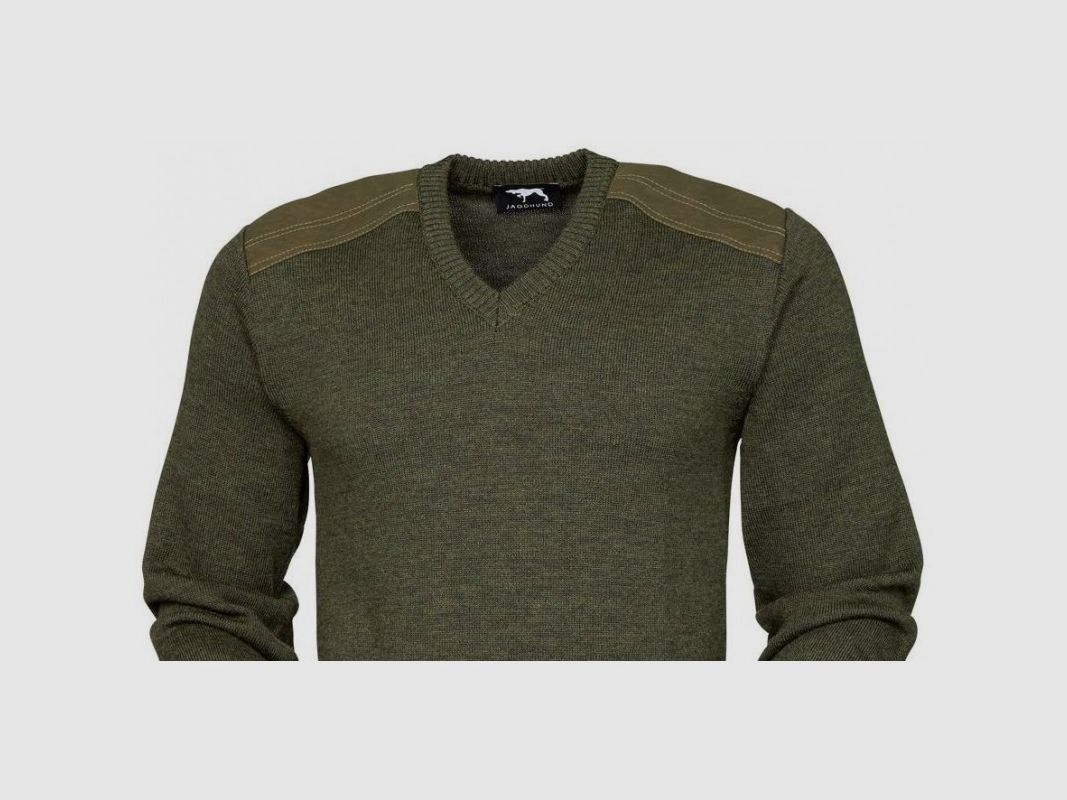 Sweter z wełny merino Jagdhund Eben, zdjęcie 4 z 4