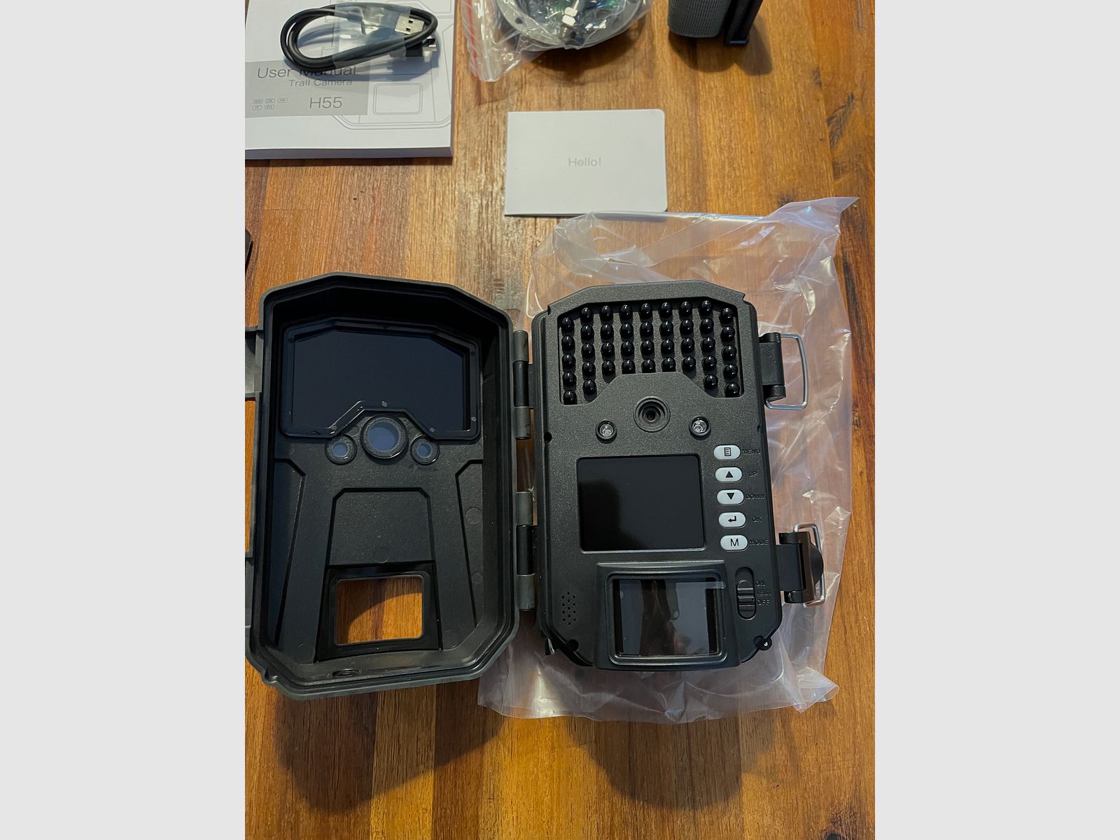 NEUE OVP Jagdkamera/Wildkamera APEMANN H55 20 MP Jagd/Tier