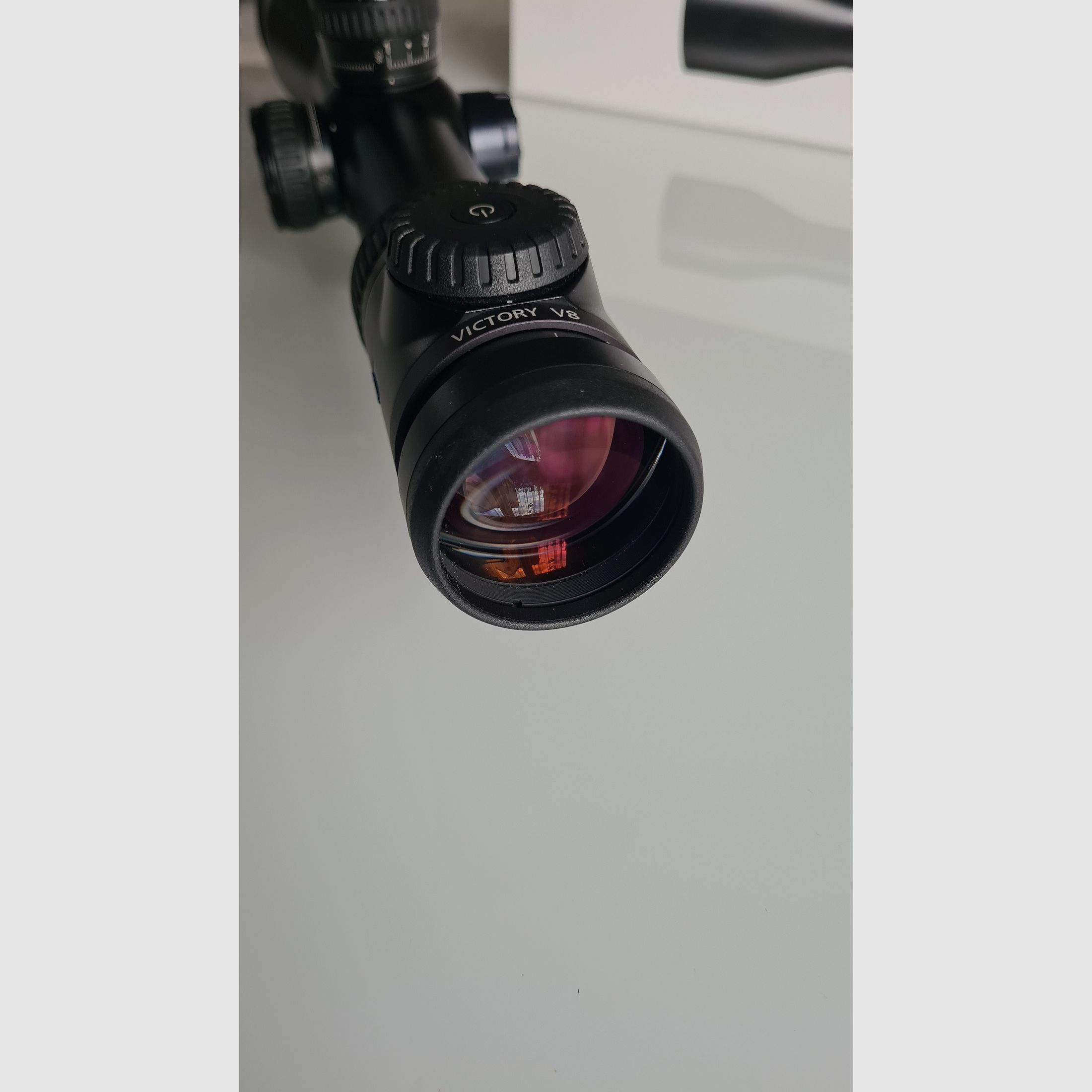 ZEISS Zielfernrohr V8 4,8-35x60 ASV mit Schiene und Rusan Modular FIX Klemmadapter (VB)