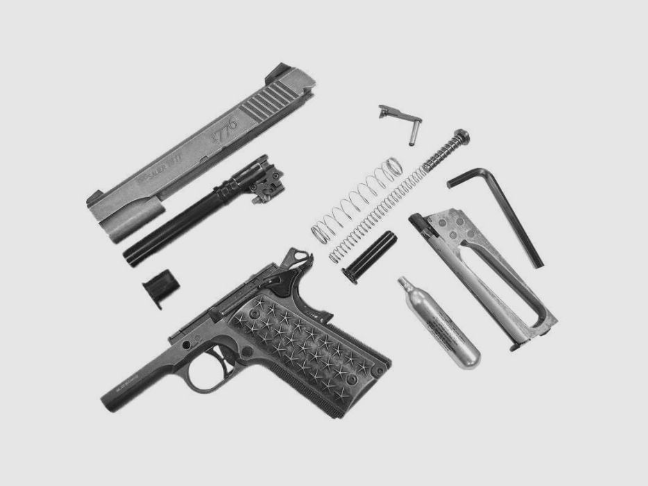 CO2 Replica Sig Sauer 1911 We Are The People - Cal. 4.5, image 2 of 4