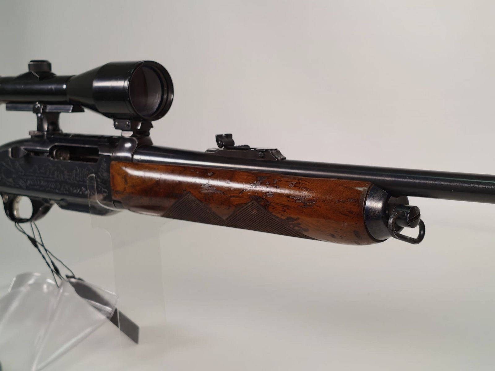 Remington Woodsmaster Mod. 742 .30-06Spring incl. Nickel Supra 6x43