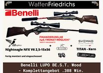 Benelli Lupo Best Wood Komplettangebot - Waffen Friedrichs