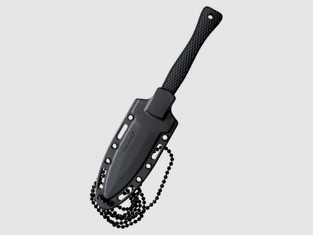 Escondite de Cold Steel, cuchillo de caza, cuchillo de cuello