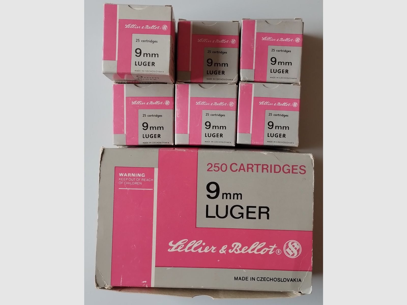 9mm Luger S&B pełnopłaszczowe 425 nabojów