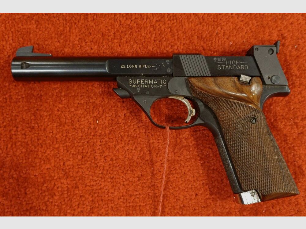 High Standard Citation Supermatic Militair .22lr