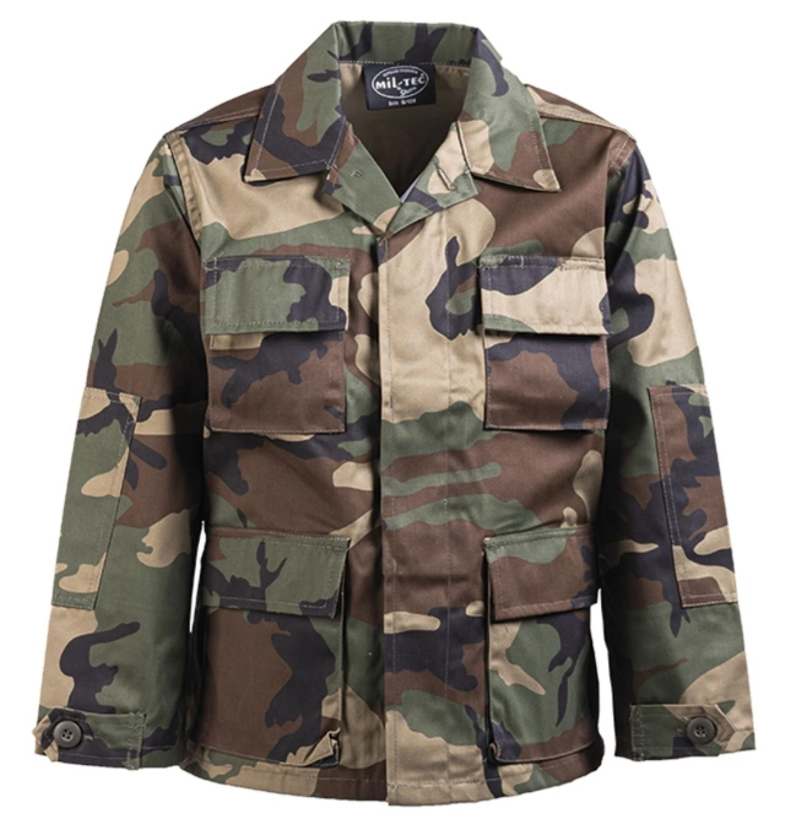Mundur dziecięcy - Bluza wojskowa moro dla dziecka, woodland