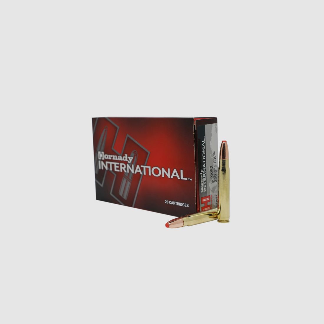 Hornady International 9,3x62 250GR ECX 20 Patronen