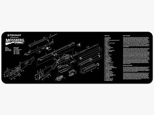 Onderleg Mat Mossberg Shotgun
