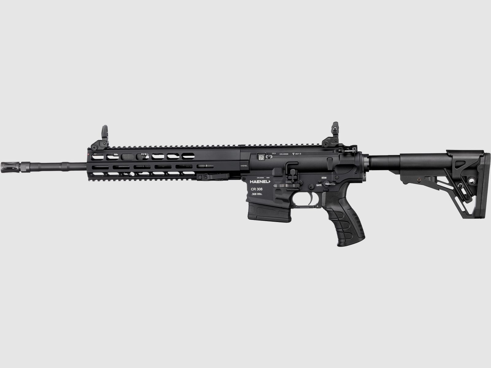 Haenel CR 308 M-LOK impugnatura 16,65", scatto diretto 2835N, cal. .308 Win.