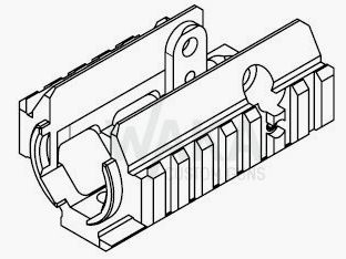 B&T Handschutz 3x NAR für HK MP5K/SP5K