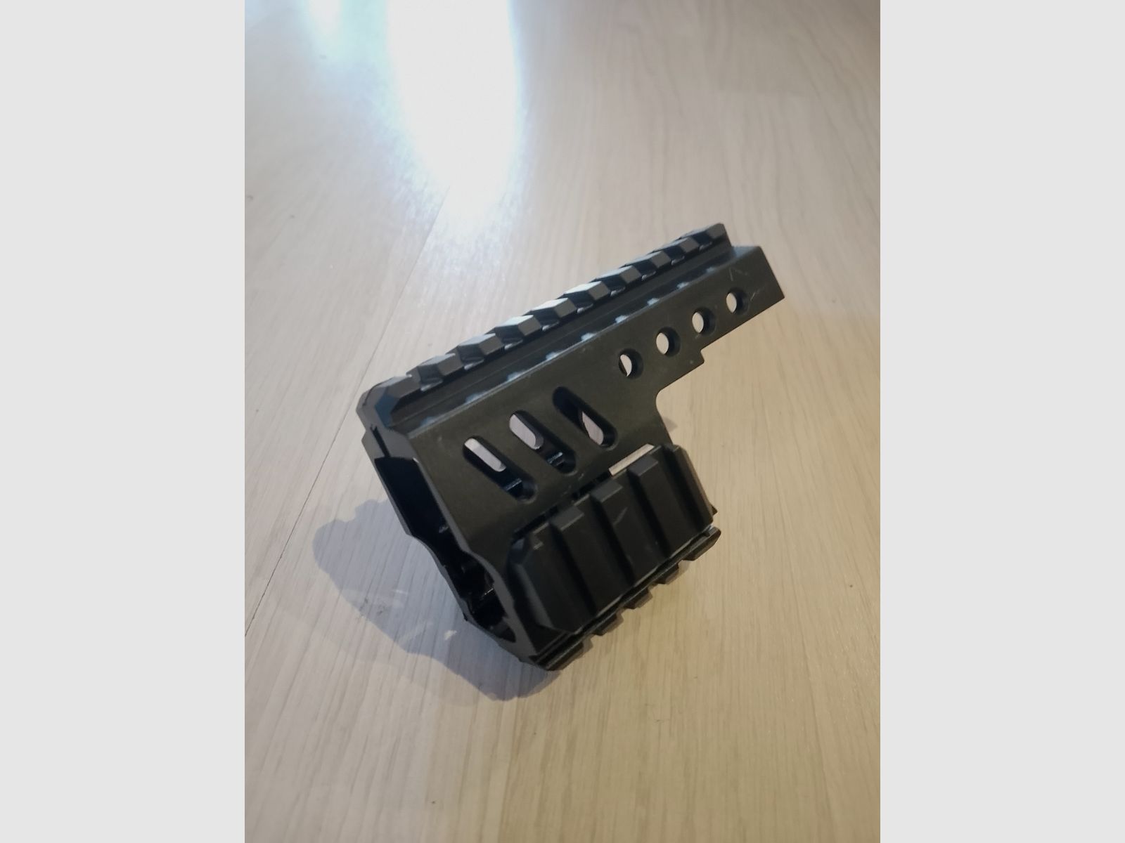 Montura para pistola Pistol Scoup Picatinny 20mm Weaver riel universal polímero negro nuevo