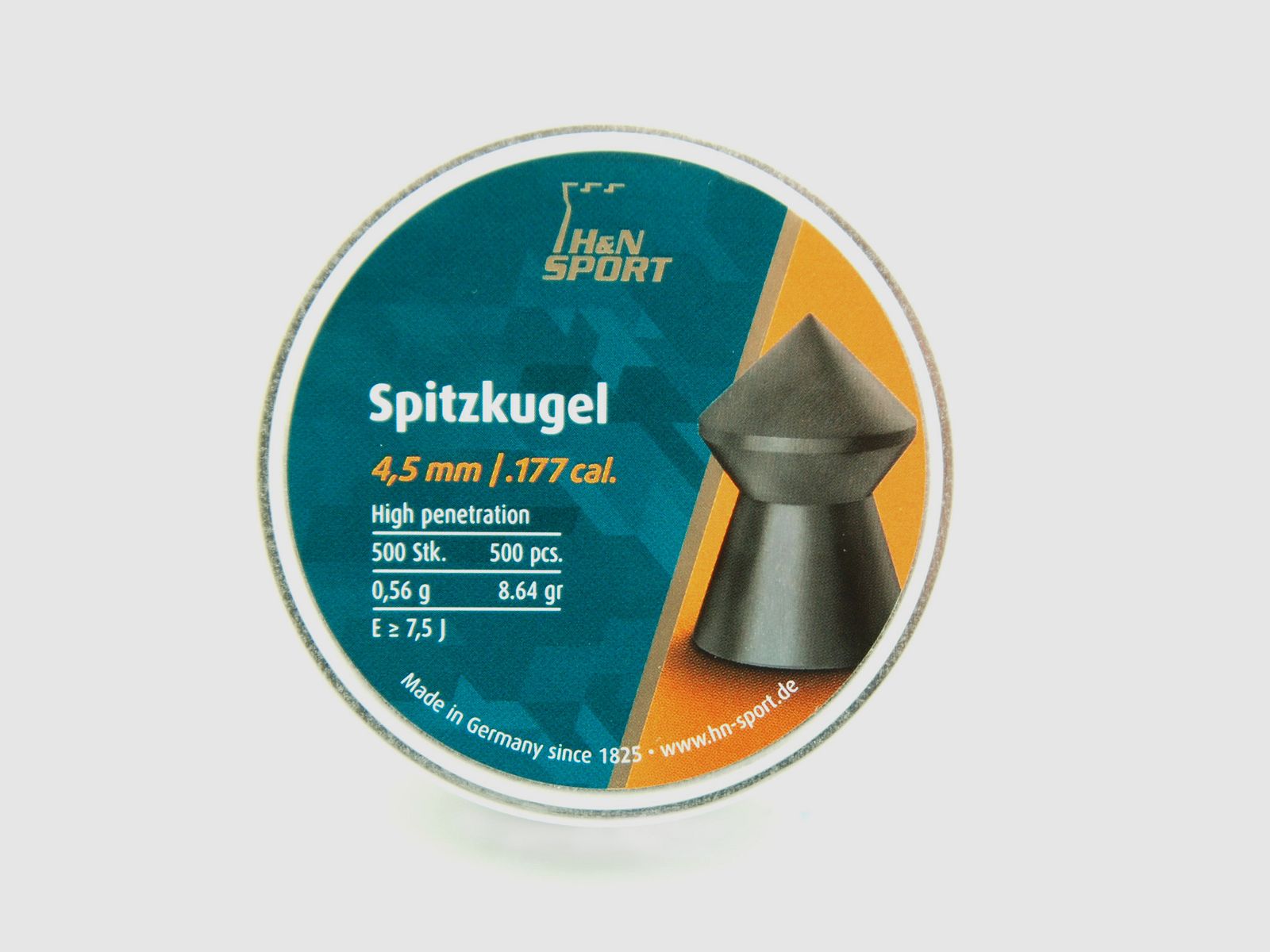 Diabolo H&N spitz 4,5mm