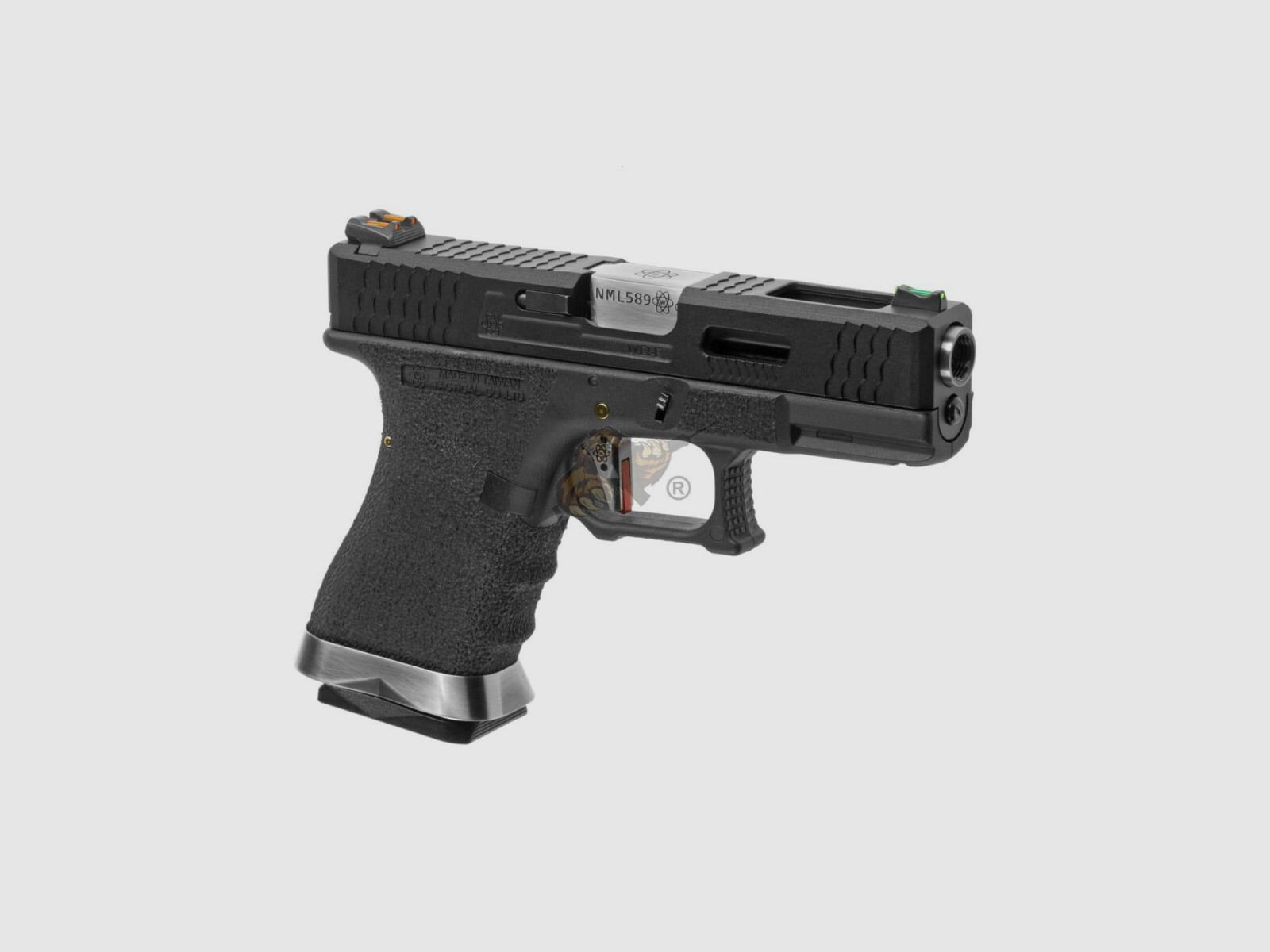 WE Custom 19 Metal Version Black GBB -F-