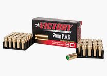Victory cartuchos de fogueo Victory MAX Brass 9 mm P.A.K 50 piezas