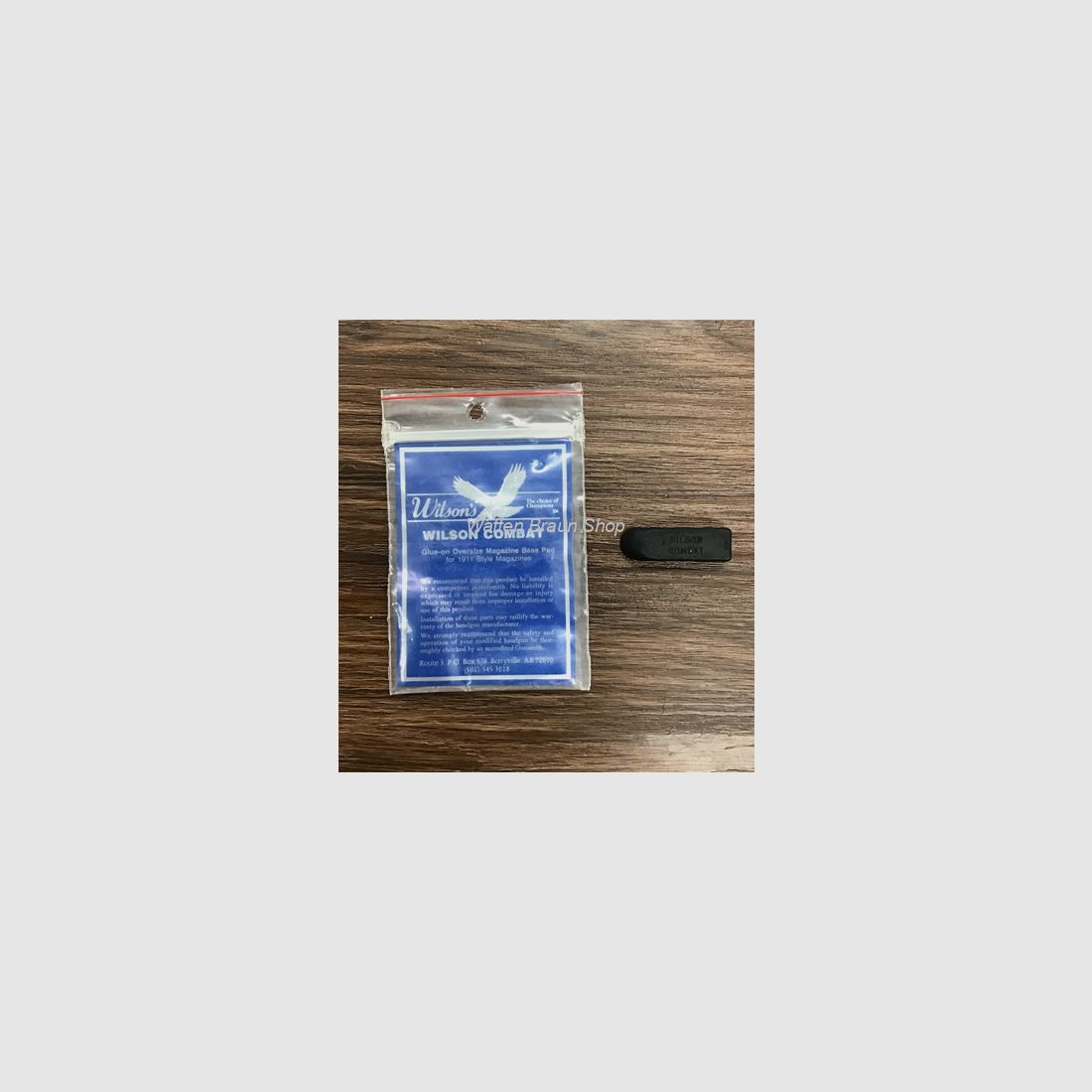Wilson Combat Glue-on Oversize Magazine Base Pad for 1911 Style Magazines #5