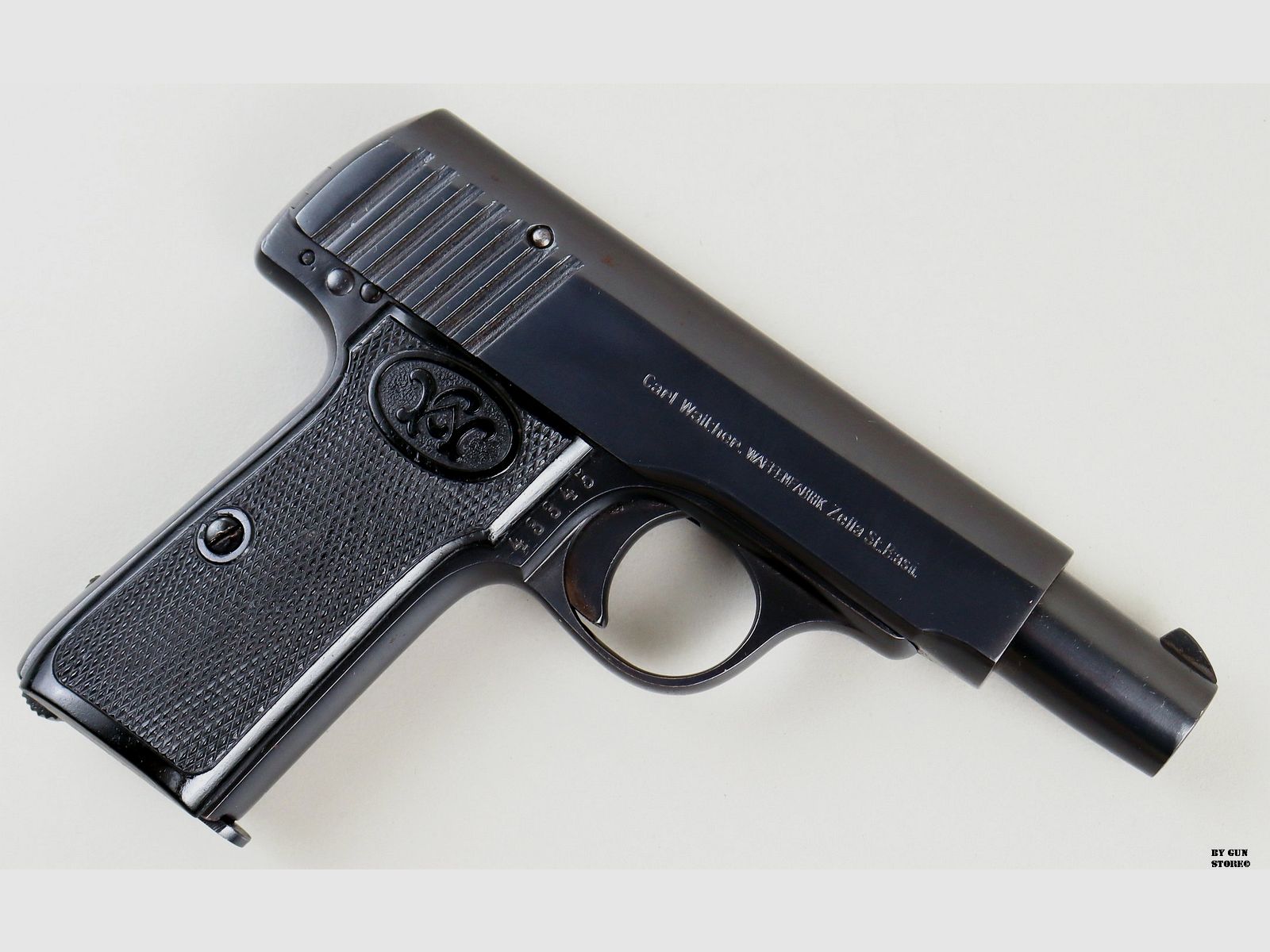 Pistole Walther mod. 4 Kal. 7,65 mm Seriennr. 43345, Bild 4 von 7