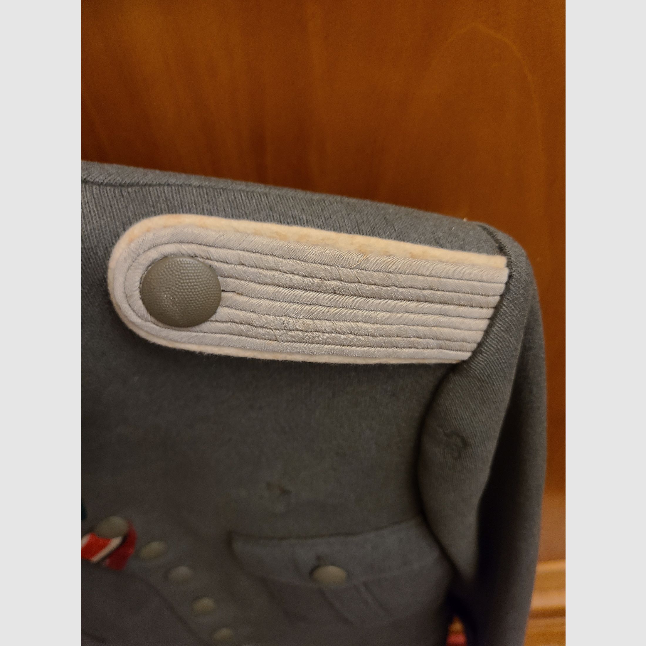 Uniforme Wehrmacht giacca 100% originale ritrovamento in soffitta