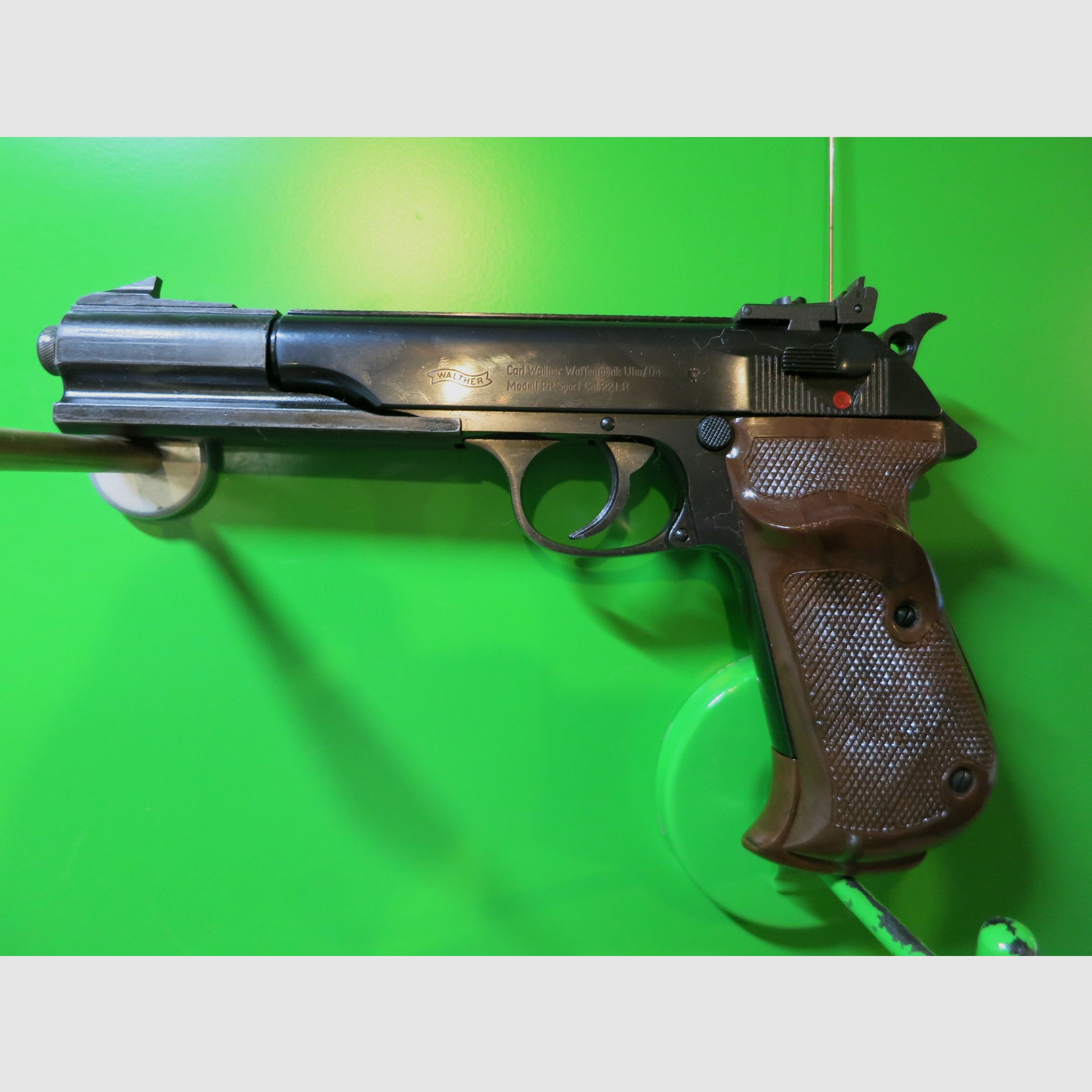 Sport-Pistole Walther PP Sport, Kaliber .22lr, Laufgewicht, 5" Lauf     #46-