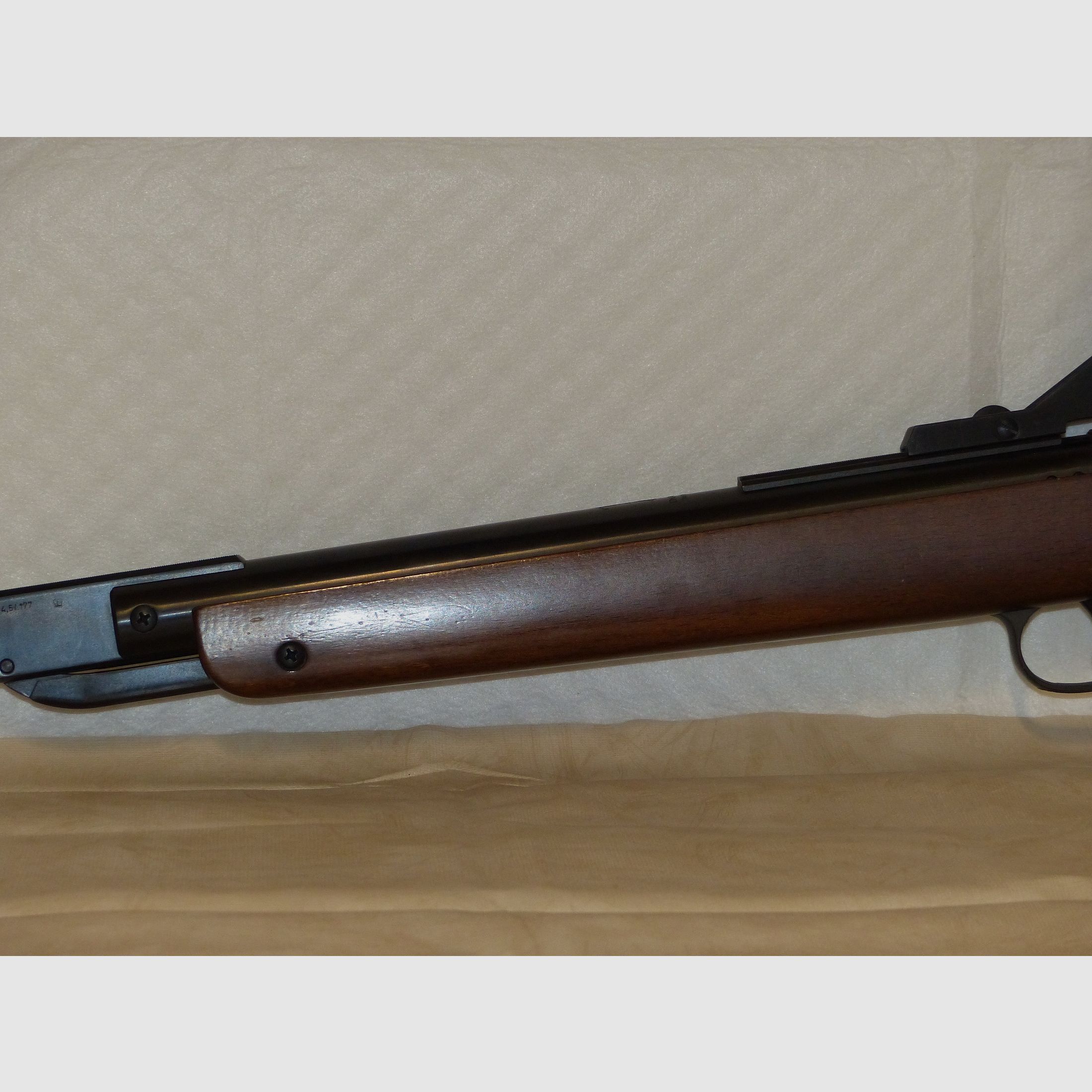 Fusil à air comprimé Diana Mod. 36 avec F, sécurité et dioptre 1991 comme neuf vintage