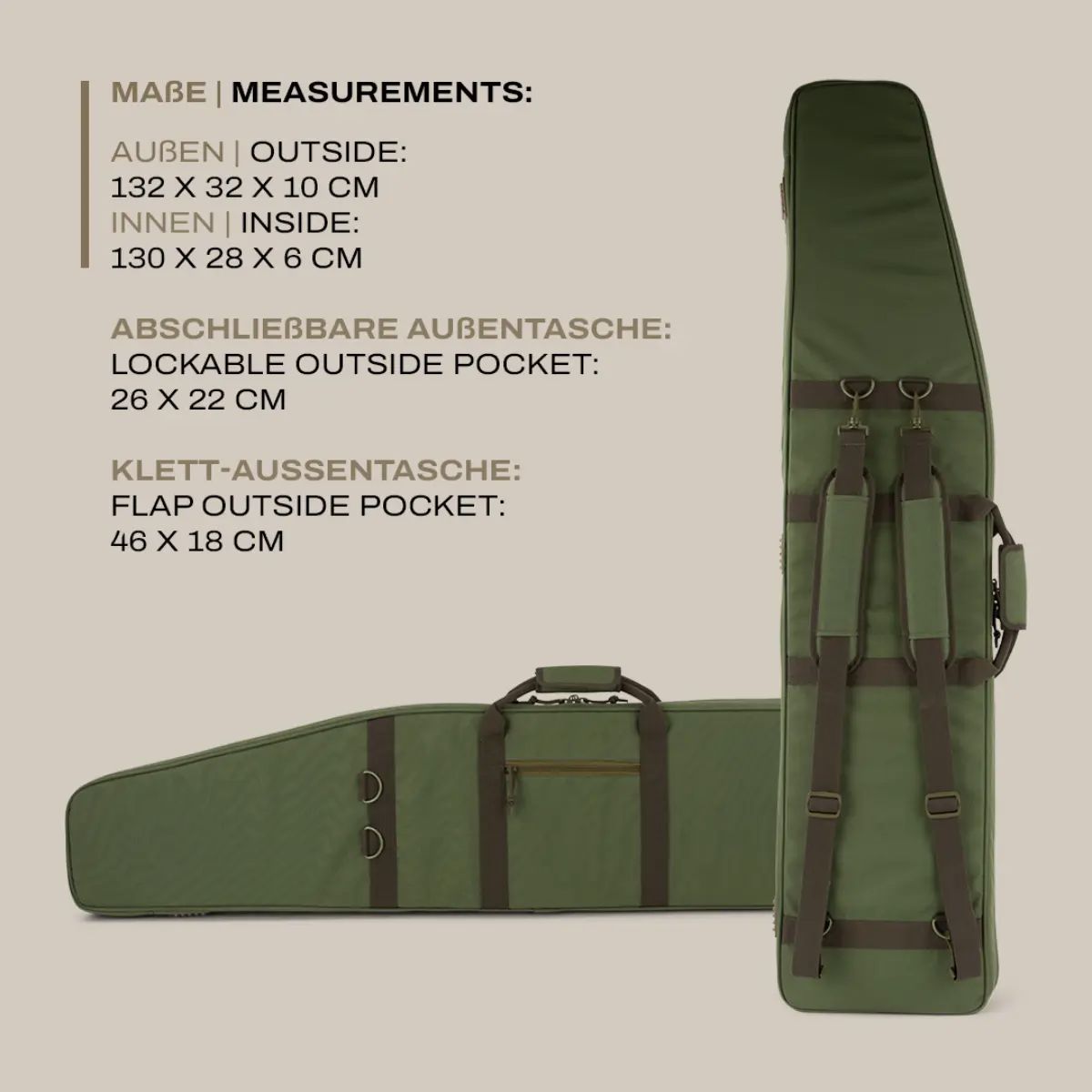 Winter Wapen Tas Forest 130 cm