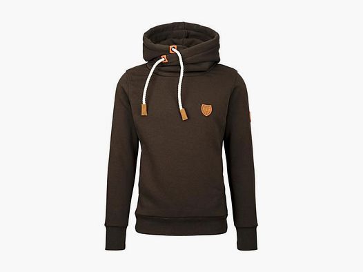 Hubertus Hubertus Hoodie oliv / braun
