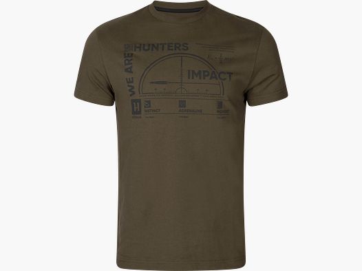 KOSZULKA HARKILA IMPACT S/S T-SHIRT / Willow green