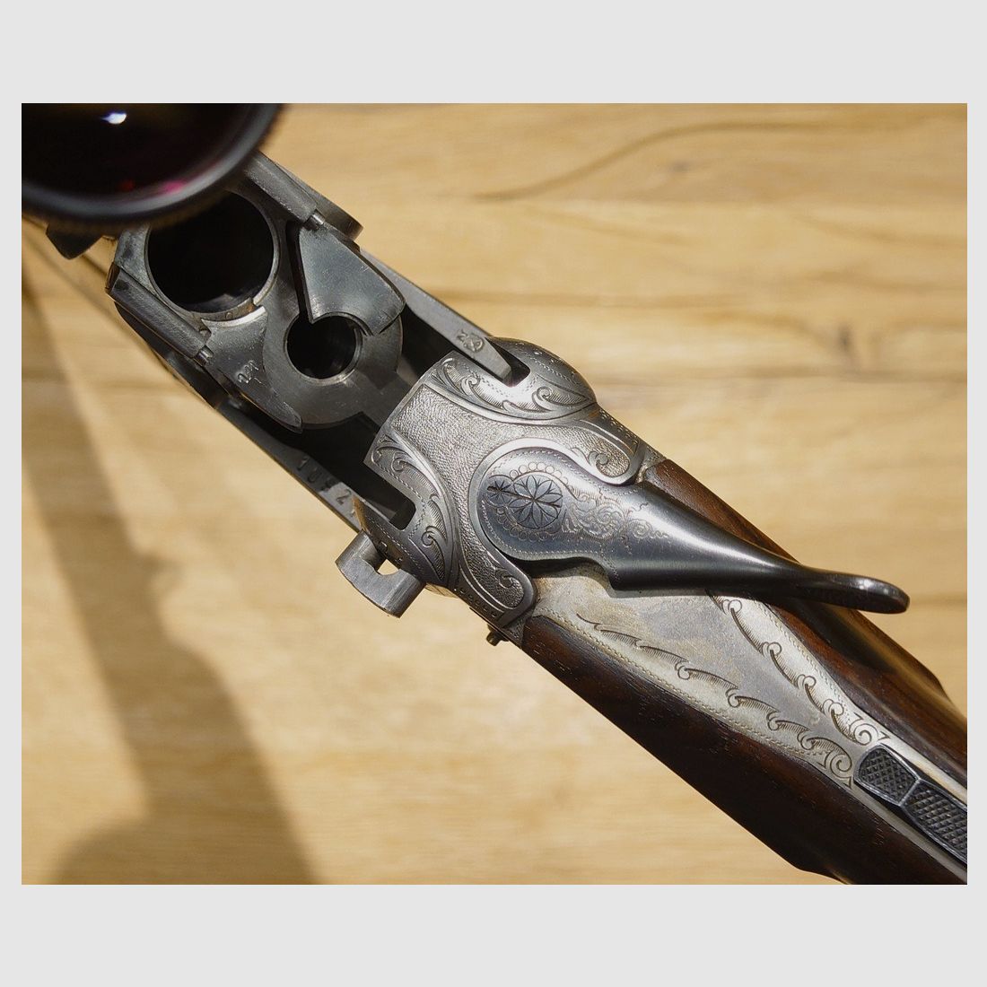 Bockbüchsflinte Merkel Mod. 211/251 Cal. 7x65R 12/70 WL12/70 Schmidt und Bender