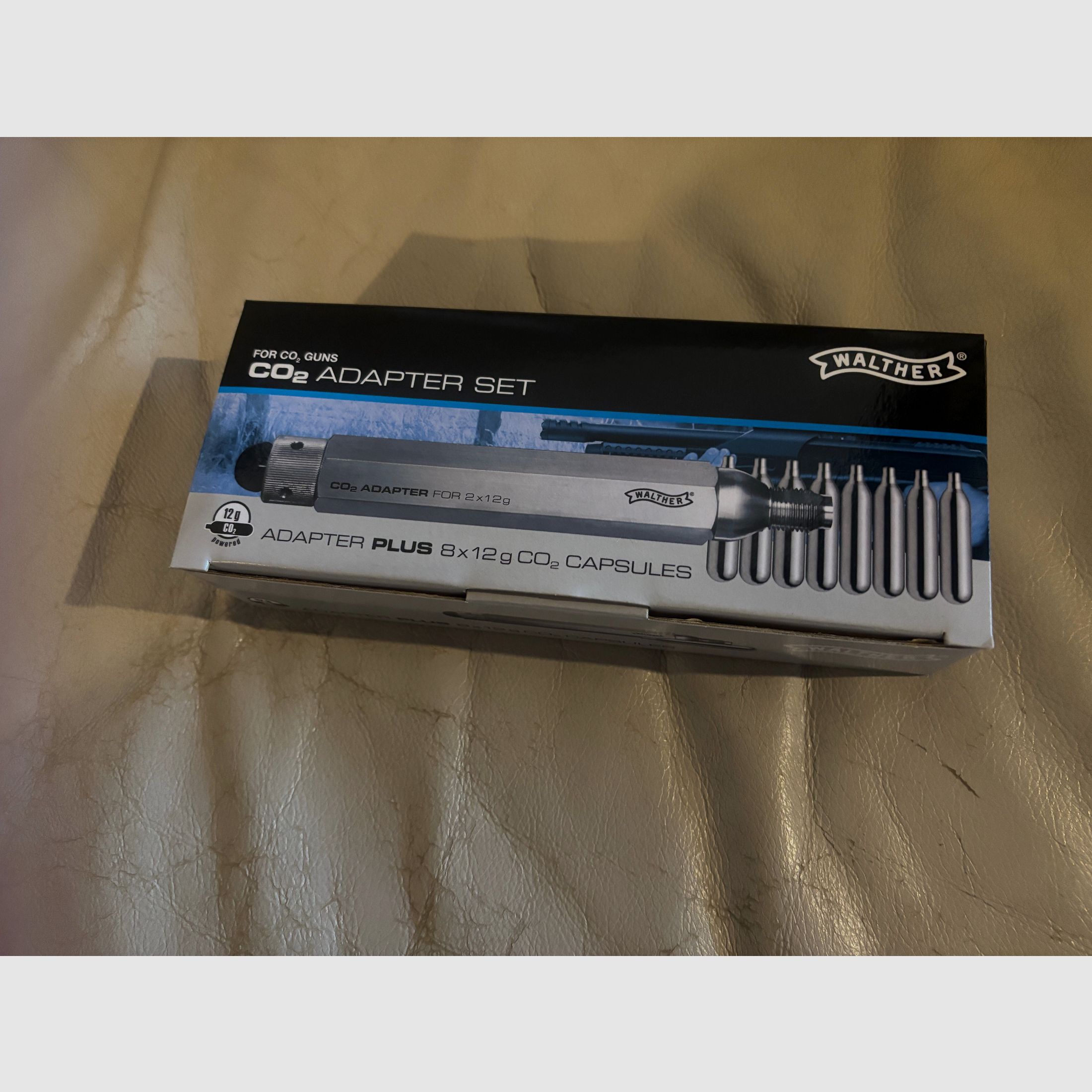 Walther Co2 Adapter für 2x 12g Kapseln 